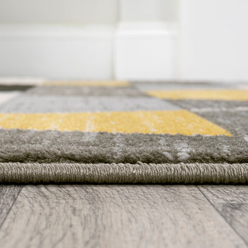 Kehoe Retro Diamonds Geometric Area Rug